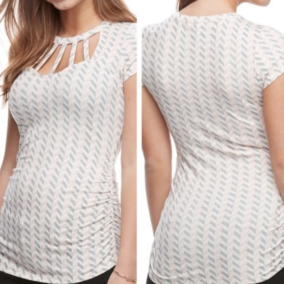 CANDIES | Caged Sweetheart Cut Out Top - Picture 1 of 4